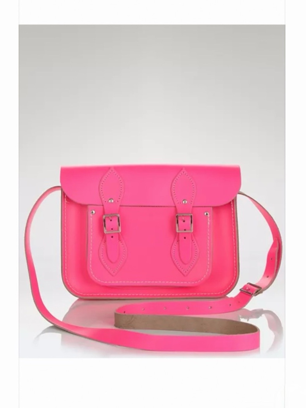 The Cambridge Satchel Company Pink Crossbody Bag OS - Picture 2 of 16